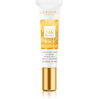 Dermika Luxury Gold crema pentru reintinerire zona ochilor - imagine 2